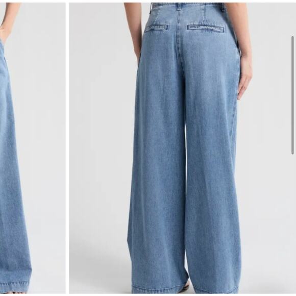 Rag & Bone Aurora Wide Leg High Waisted Trouser 29 - Picture 9 of 10